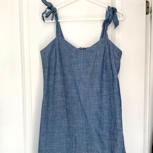 J.Crew denim mini dress